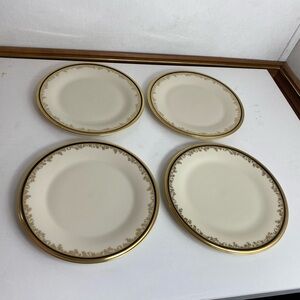 Discontinued Lenox Eclipse Salad Plates 8" 1/8" set of 4